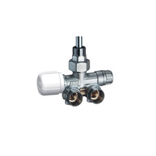 Valvola mono bitubo angolo sx