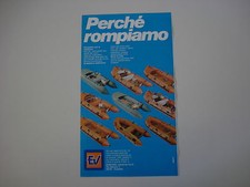 advertising Pubblicità 1983 GOMMONI EV EUROVINIL