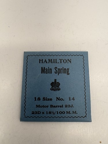 Orologio tasca hamilton 18s - da,