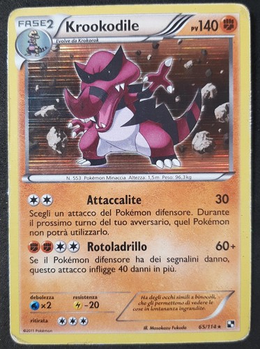 Krookodile 114 rara - 65/114,