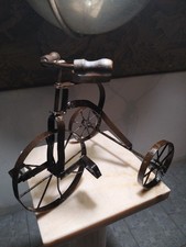 Triciclo Filippina Anni 50/60 Soprammobile Sfizioso Ferro Recupero E Legno