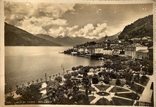 Cartolina Bellagio Lago di Como viaggiata 1940