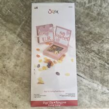 SHAKER Candy BOX DIE Bigz XL Big Shot Bomboniere Festa 3D Raro Fuori Produzione 655134