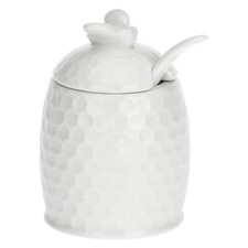 LA Porcelaine Blanche - Sucrier avec cuillère à café Aperegina