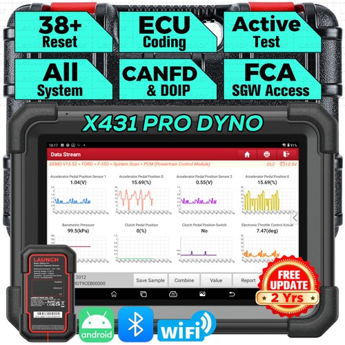 Launch x431 pro dyno - dyno,