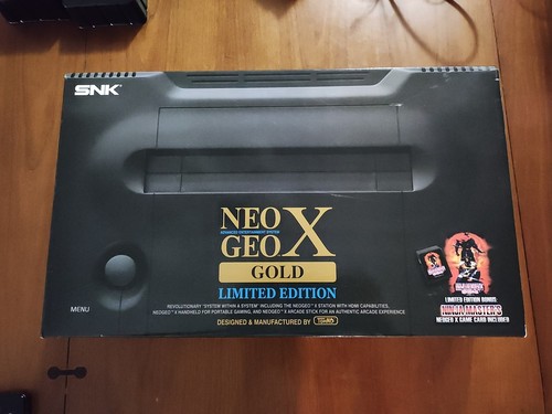 Console snk neo - console, gold