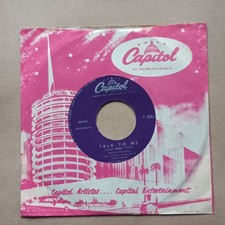 FRANK SINATRA-Talk To Me/Came To Cordura   7"  45 giri  ITALIA  1959  Capitol