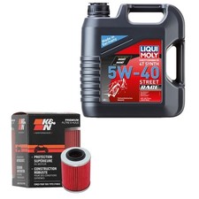 Kit filtro olio K&N Liqui Moly
