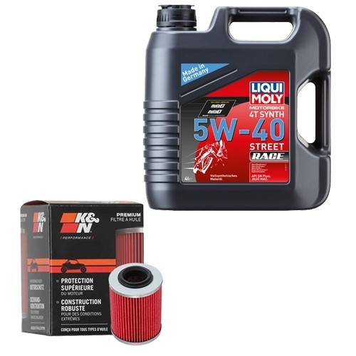 Kit filtro olio liqui moly - olio, k&n