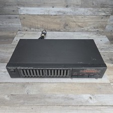 💙Equalizzatore grafico vintage Technics SH-8027 a sette bande made in Japan~TESTATO