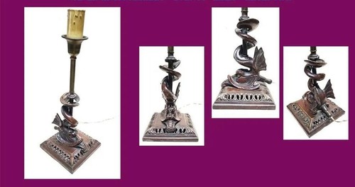Splendida antica lampada - , da