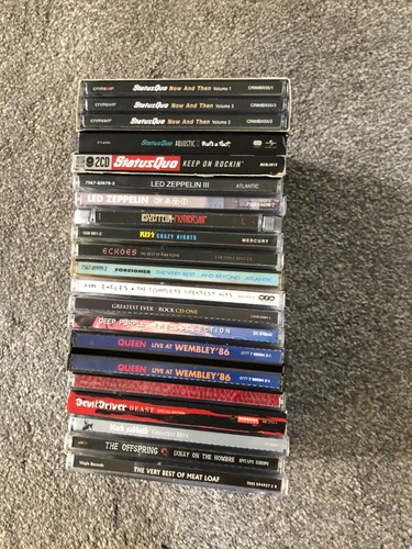 Job lot rock - cd's, rock,