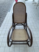 SEDIA A DONDOLO MOD. THONET "CRASSEVIG" LEGNO CURVATO - Rocking chair