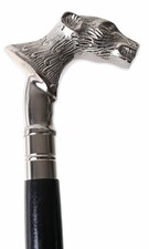 Bâton de Marche Antique Loup