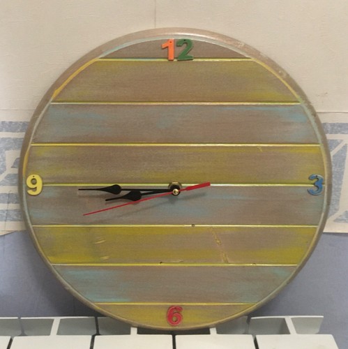 Orologio parete artigianale - orologio,