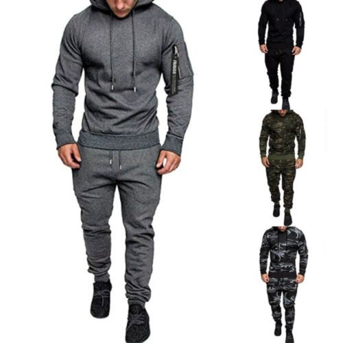 Set jogging uomo - felpa, morbida