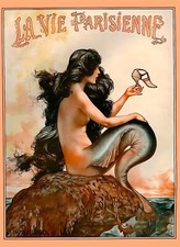 Poster vintage La Vie