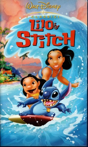 Vhs lilo stitch walt - vhs,