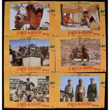 fotobuste LE ROSE DEL DESERTO mario monicelli haber michele placido sidecar F236