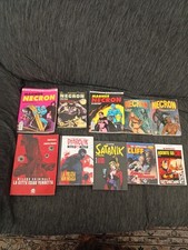 Lotto Fumetti  Neri Vintage, NECRON, DIABOLIK ,  SATANIK,AGENTE SS018,CLIFF etc.