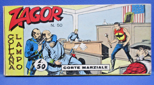 Zagor striscia collana lampo - collana,