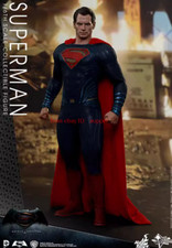 Hot Toys 1/6 Mms343 Batman V Superman: Dawn Of Justice Superman Deluxe Ver. NUOVO