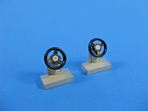 Lego old gray veicolo steering - lego,