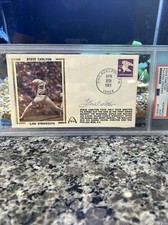 Steve Carlton HOF Auto Signed