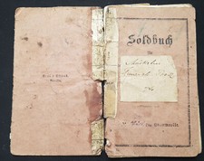Kaiserreich 26.6.1915 Soldbuch