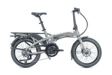 Tern Vektron Q9 20" Bicicletta Elettrica Pieghevole Compatta Argento Metallizzato Satinato 400Wh