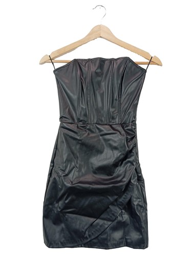 Zara abito ecopelle donna - zara,
