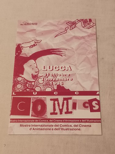 Cartolina lucca comics - cartolina, del