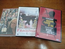 LOTTO 3 DVD WERNER HERZOG AGUIRRE FURORE DI DIO FITZCARRALDO E KINSKI NEMICOCARO