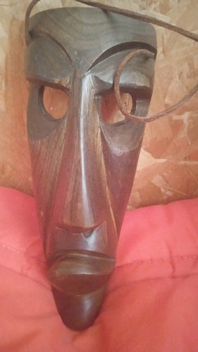 Maschera legno - di,
