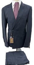 ABITO UOMO DOPPIO PETTO BLU TG