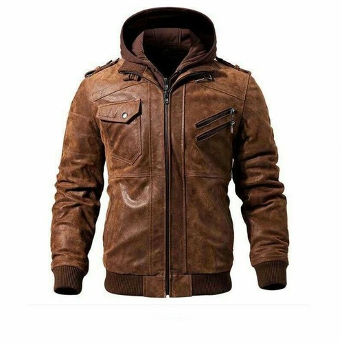 Giacca moto uomo vintage - , in