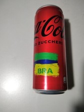 COCA COLA LATTINA VUOTA MONDIALI QATAR 2022 BRASILE BUONE CONDIZIONI ORIGINALE f