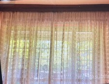 Coppia tende da salone o camera da letto  2,70x 3 m