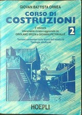CORSO DI COSTRUZIONI ORMEA GIOVAN BATTISTA HOEPLI 1993  BROSSURA