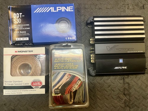 Amplificatore tweeter alpine - tweeter,