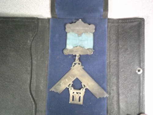 Medaglia massonica argento