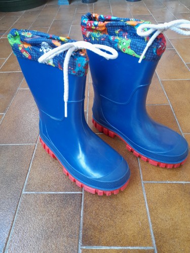 Stivali pioggia blu bambino - pioggia,