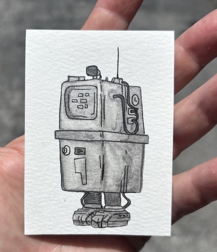 Dipinto miniatura originale