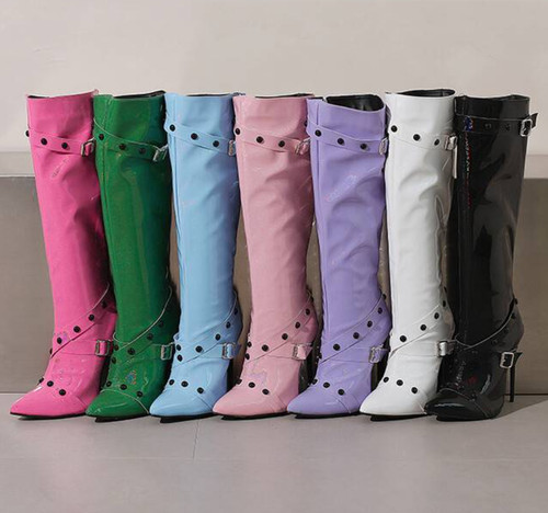 Stivali donna punta zip - donna,