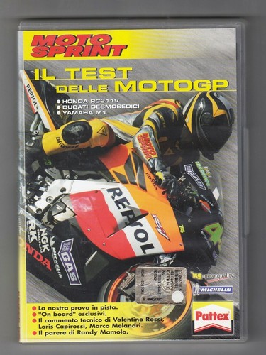 Dvd motorsprint test delle - dvd, il