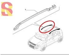 FIAT PANDA CROSS 4X2 / 4X4 BARRA LONGITUDINALE DESTRA NUOVA ORIGINALE 735405230