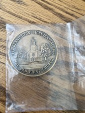 MEDAGLIA BRONZO BICENTENARIO 1777-1977 BENNINGTON VERMONT 1977