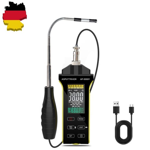 Anemometro digitale misuratore