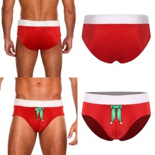 Slip uomo natalizio velluto