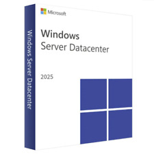 Windows Server 2025 Datacenter OEM DSP PACK con COA e DVD inglese